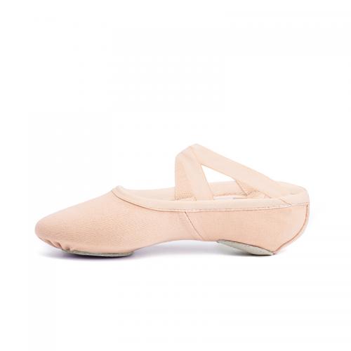 sansha法国三沙芭蕾舞软鞋练功鞋弹力布两块底猫爪鞋M007C/Marc