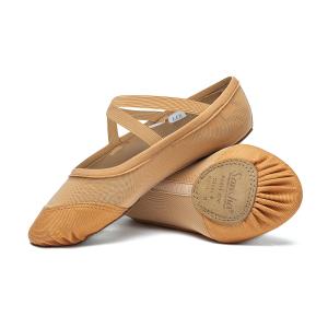 Sansha 法国三沙芭蕾舞鞋 舞蹈鞋女成人帆布练功软鞋体操鞋猫爪鞋NO.83/Pro-fit