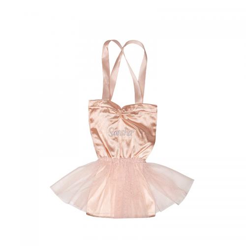 sansha法国三沙芭蕾舞鞋礼品袋软鞋存放袋舞裙蝴蝶结缎面袋