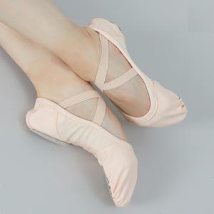 Sansha 法国三沙成人猫爪鞋芭蕾舞鞋帆布练功舞蹈鞋软鞋瑜伽鞋NO.30/Slim