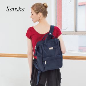 Sansha 法国三沙 芭蕾舞PU防水双肩背包手提包现代舞蹈收纳包