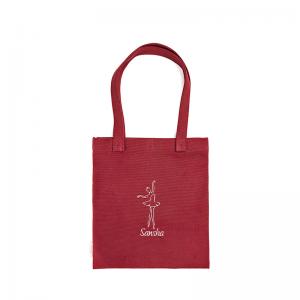 Sansha 三沙芭蕾舞蹈元素帆布袋折叠手提便携购物布袋子