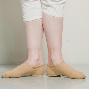 Sansha 三沙爵士舞鞋弹力布舞蹈鞋软底矮帮免系带现代舞鞋