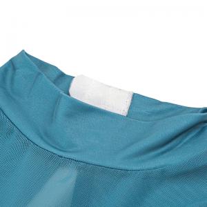 Sansha 三沙成人芭蕾舞练功服高领印花舞蹈连体服女蕾丝体操演出