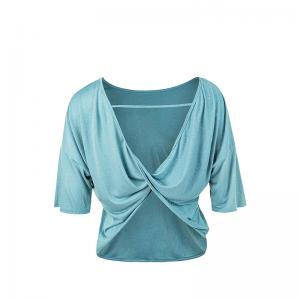 Sansha 舞蹈练功服短上衣女形体新款现代拉丁古典舞训练短袖夏季现代舞服