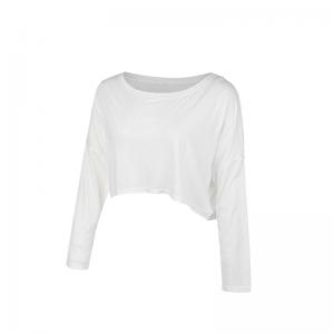 Sansha 舞蹈练功服短上衣女形体新款现代拉丁古典舞训练中袖夏季现代舞服