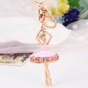 Sansha 三沙芭蕾舞者钥匙扣小饰品迷你钥匙链舞蹈元素纪念品