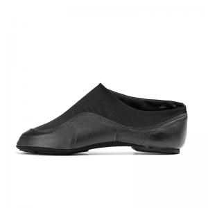 Sansha 法国三沙爵士舞鞋子 牛皮拼接弹力网现代舞蹈鞋软底练功鞋