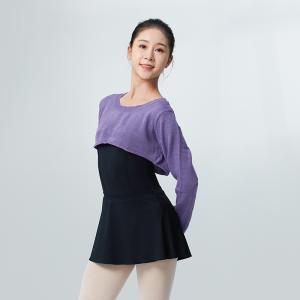 sansha 法国三沙芭蕾舞蹈热身针织护肩女 秋冬保暖上衣短款外套