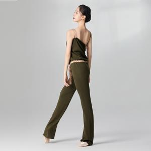 Sansha 法国三沙成人芭蕾舞保暖连体长裤女 秋冬针织舞蹈练功裤子
