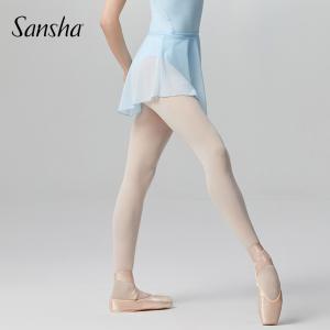 sansha 法国三沙芭蕾舞短裙女 弹力网纱练功裙健身裤外搭半身裙