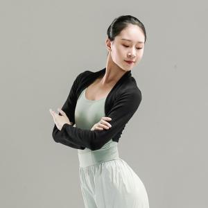 sansha 法国三沙秋冬舞蹈保暖上衣女 芭蕾舞练功服专业披肩外套