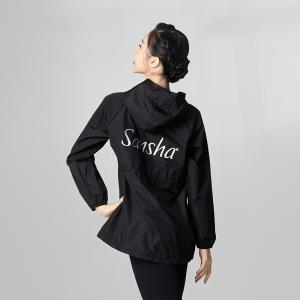 sansha 法国三沙发汗服女 舞蹈练功外套热身运动跑步闷汗上衣