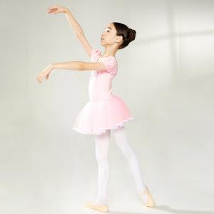 sansha 法国三沙儿童舞蹈服 芭蕾舞表演裙开裆款舞蹈练功服蓬蓬裙