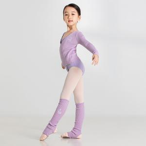 sansha 三沙儿童舞蹈毛衣 螺纹针织外套芭蕾舞长袖保暖上衣秋冬