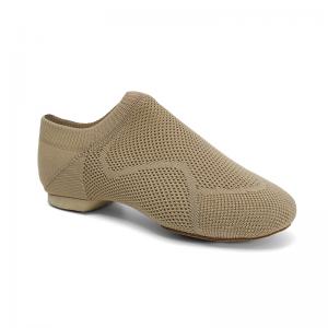 sansha 三沙芭蕾舞教师鞋 爵士舞鞋软底飞织面透气现代舞蹈鞋练功