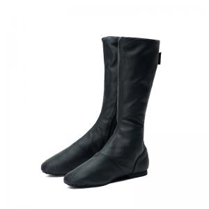 Sansha 三沙订制款剧院靴舞台剧现代舞高筒牛皮民族舞蹈演出鞋