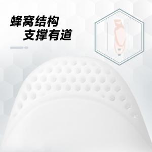 sansha 三沙芭蕾舞足尖套 巨柔软凝胶脚尖套蜂窝状足尖保护套舒适