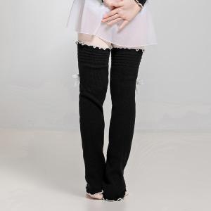 sansha 三沙儿童舞蹈护腿袜 女秋冬瑜伽袜套跳舞保暖过膝芭蕾护具