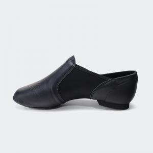 sansha 三沙爵士舞鞋 专业软底舞蹈练功鞋现代舞鞋教师鞋牛皮低跟