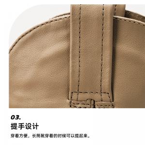 sansha 三沙舞蹈剧院靴 牛皮暗绣高筒角色靴中跟芭蕾舞表演靴子