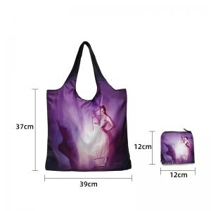 sansha 法国三沙舞蹈折叠包女 便携手提袋巨能装小包收纳袋购物袋