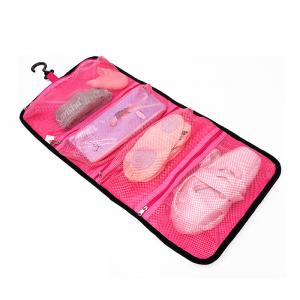 sansha 三沙舞蹈鞋收纳包 化妆包洗漱袋 便携大容量可挂式折叠包