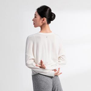 sansha 法国三沙现代舞服成人女 宽松舞蹈练功服上衣古典舞长袖T