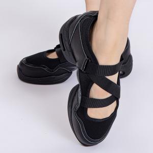 Sansha 三沙广场舞鞋女 夏凉鞋软底跳舞鞋玛丽珍透气现代舞运动鞋