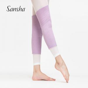 Sansha 法国三沙成人女针织保暖体操跳舞练功护腿袜套芭蕾舞护具